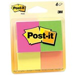 POSTIT 653AF MINI NOTES 36 X 48MM CAPE TOWN PACK 4