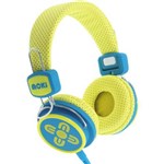 MOKI KID SAFE VOLUME LIMITED HEADPHONES YELLOWBLUE