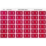 AVERY 43341 LATERAL FILE LABEL SIDE TAB YEAR CODE 1 25 X 38MM MAGENTA PACK 180