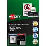 AVERY 959206 REMOVABLE HEAVYDUTY LABELS 30MM WHITE PACK 20