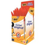 BIC PEN CRISTAL MEDIUM RED