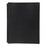 DISPLAY BOOK A4 20 POCKET BLACK