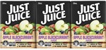 JUST JUICE APPLE  BLACKCURRANT JUICE BOX 200ml