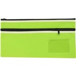 PICTOR OXFORD HEAVY DUTY DOUBLE ZIP PENCIL CASE 350 X 180 MM ASSORTED