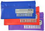 PICTOR ALPHABET NAME PENCIL CASE 350x180MM ASSORTED