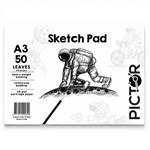 PICTOR SKETCH PAD A3 50 LEAF 110GSM