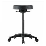 BURO POLO STOOL PU BLACK