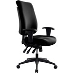 BURO TIDAL CHAIR HIGH BACK ARMS BLACK