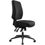BURO TIDAL CHAIR MEDIUM BACK BLACK