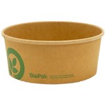 BIOPAK BIOBOWL BOWL MEDIUM KRAFT 750ML PACK 50