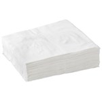 BIOPAK BIONAPKINS NAPKIN 1PLY 14 FOLD WHITE PACK 500