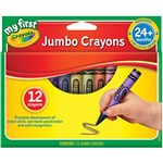 CRAYOLA MY FIRST JUMBO CRAYONS ASSORTED PACK 12