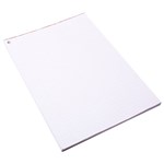 QUILL EXAM PAD RED MARGIN 60GSM 90 LEAF A4 WHITE