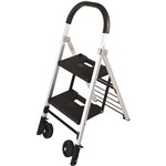 DURUS FOLDING 2 STEP LADDER AND CART