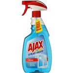 AJAX SPRAY N WIPE GLASS CLEANER TRIPLE ACTION TRIGGER 500ML