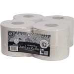 CULTURAL CHOICE RECYCLED JUMBO TOILET ROLL 1PLY 500M WHITE CARTON 8