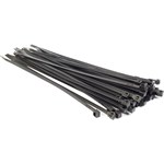 ADAPTEX CABLE TIES 200MM X 48MM BLACK PACK 100