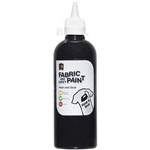 EDUCATIONAL COLOURS FABRIC AND CRAFT PAINT 500ML BLACK
