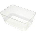 CAPRI MICROWAVABLE CONTAINERS RECTANGLE 950ML PACK 50