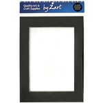 ZART PRECUT CARD MOUNTS FRAME BLACKWHITE A3 PACK 10