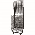 ZART ART RACK SPRING LOADED 45 SHELVES