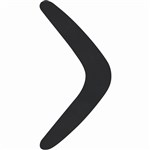 ZART SCRATCH BOOMERANGS 290 X 140MM PACK 30