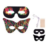 ZART SCRATCH MASK RAINBOW PACK 10