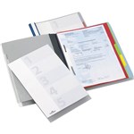 DURABLE DIVISOFLEX ORGANISATIONAL FOLDER WITH 5 COLOURED DIVIDERS A4 BLUE