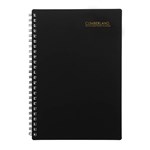 CUMBERLAND 57SDBK STUDENT DIARY WEEK TO VIEW A5 PP BLACK