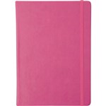 COLLINS LEGACY NOTEBOOK RULED 240 PAGE EXPANDABLE INNER POCKET A5 PINK