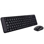 LOGITECH MK220 WIRELESS KEYBOARD AND MOUSE COMBO BLACK