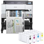 EPSON SURECOLOR T3465 LARGE FORMAT PRINTER AND E41M INK CARTRIDGE COMBO