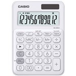 CASIO MS20UCWE MINI DESKTOP CALCULATOR 12 DIGIT WHITE