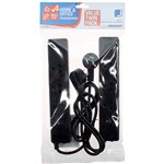 JACKSON POWERBOARD SURGE PROTECTED 4 OUTLET SWITCHED 900MM BLACK PACK 2