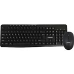 DYNAMIC TECHNOLOGY KM1918 WIRELESS KEYBOARD AND MOUSE COMBO BLACK