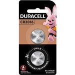 DURACELL CR2016 LITHIUM COIN 3V BATTERY PACK 2