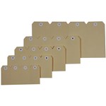 ESSELTE SHIPPING TAGS SIZE 1 35 X 70MM BUFF BOX 1000