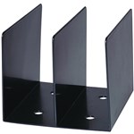 ESSELTE SWS MOULDED BOOK RACK BLACK
