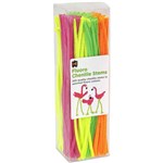 EDUCATIONAL COLOURS CHENILLE STEMS 300MM FLUORO ASSORTED PACK 200