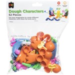 EDUCATIONAL COLOURS DOUGH CHARACTERS ASSORTED PACK 52