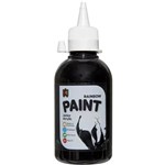 EDUCATIONAL COLOURS RAINBOW JUNIOR ACRYLIC PAINT 250ML BLACK