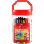FABERCASTELL JUMBO TWIST CRAYONS ASSORTED CLASSPACK 72