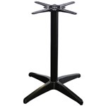 ASTORIA TABLE BASE 720MM BLACK POWDERCOAT