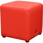 DURAFURN OTTOMAN CUBE RED