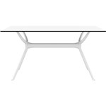 SIESTA AIR TABLE 1400 X 800MM WHITE
