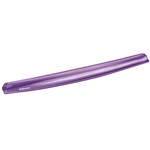FELLOWES CRYSTAL KEYBOARD GEL WRIST REST PURPLE