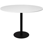 RAPIDLINE ROUND TABLE DISC BASE 1200MM NATURAL WHITEBLACK