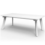 RAPIDLINE ETERNITY COFFEE TABLE 1200 X 600MM NATURAL WHITEWHITE SATIN