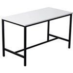 RAPIDLINE HIGH BAR TABLE 1800 X 900 X 1050MM NATURAL WHITE
