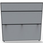 RAPIDLINE SHUSH30 SCREEN 1500H X 1500W MM GREY